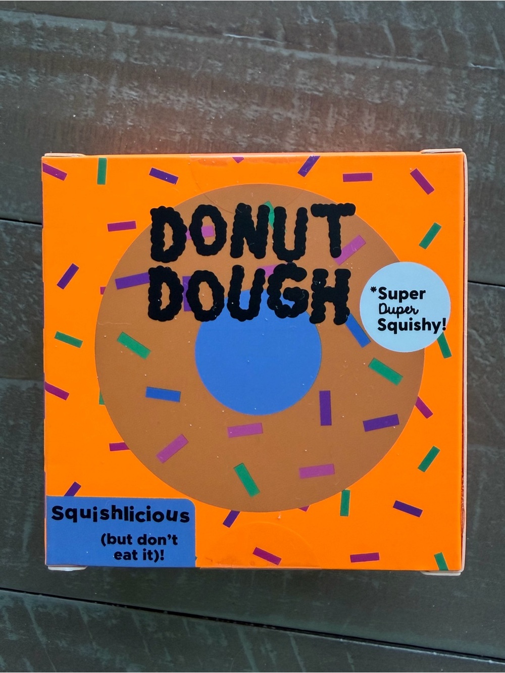 Donut Dough Squishy Toy (Target): Orange - Picture 2 of 3